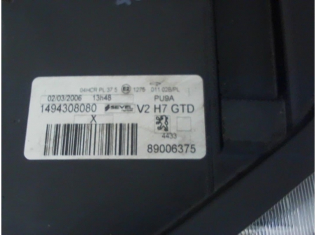 Piece-Optique-avant-principal-gauche-(feux)(phare)-PEUGEOT-807-PHASE-1-Diesel-639db621a5d1f49148b5b5a61e5226ee0b7128722e8ae54b95e135e82e9e8baa.jpg